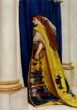  lit Tableaux - Esther préraphaélite John Everett Millais